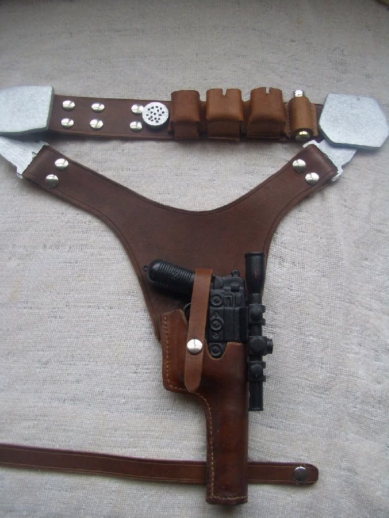kidsized Han Solo holster WIP